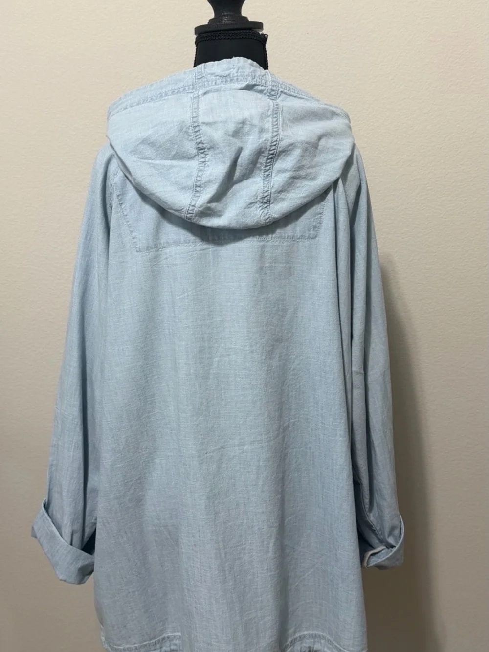 Old Navy Light Weight Chambray Long Jacket
